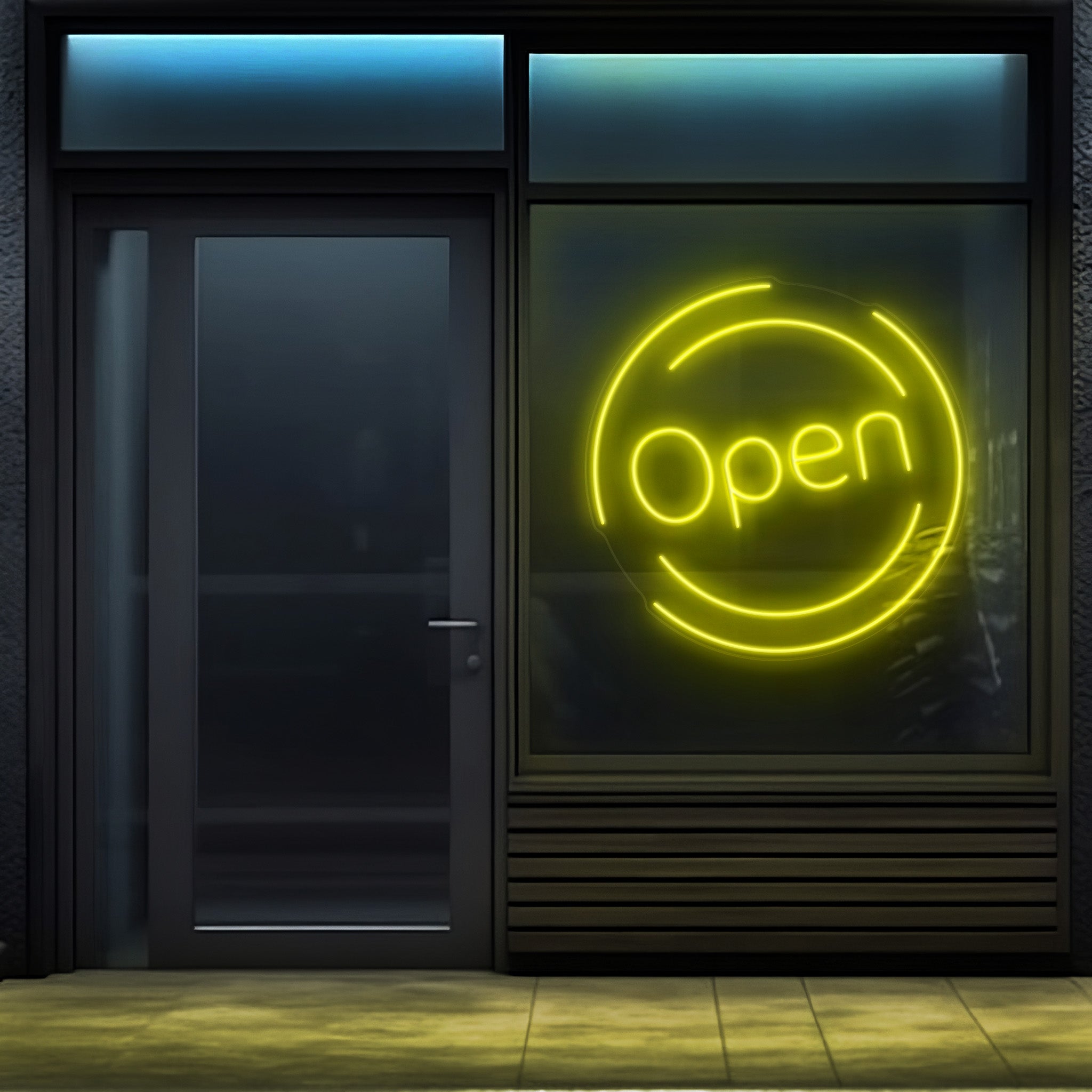 Open Circle LED Neon Sign!