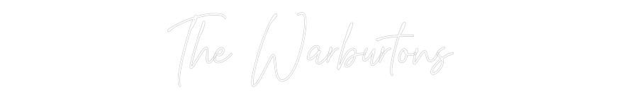 Custom Neon: The Warburtons