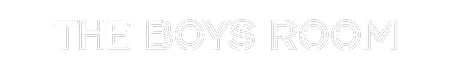 Custom Neon: The boys room