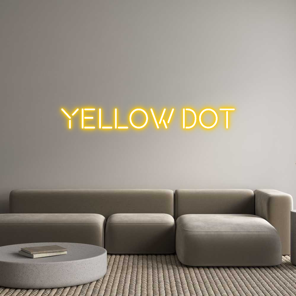 Custom Neon: Yellow Dot