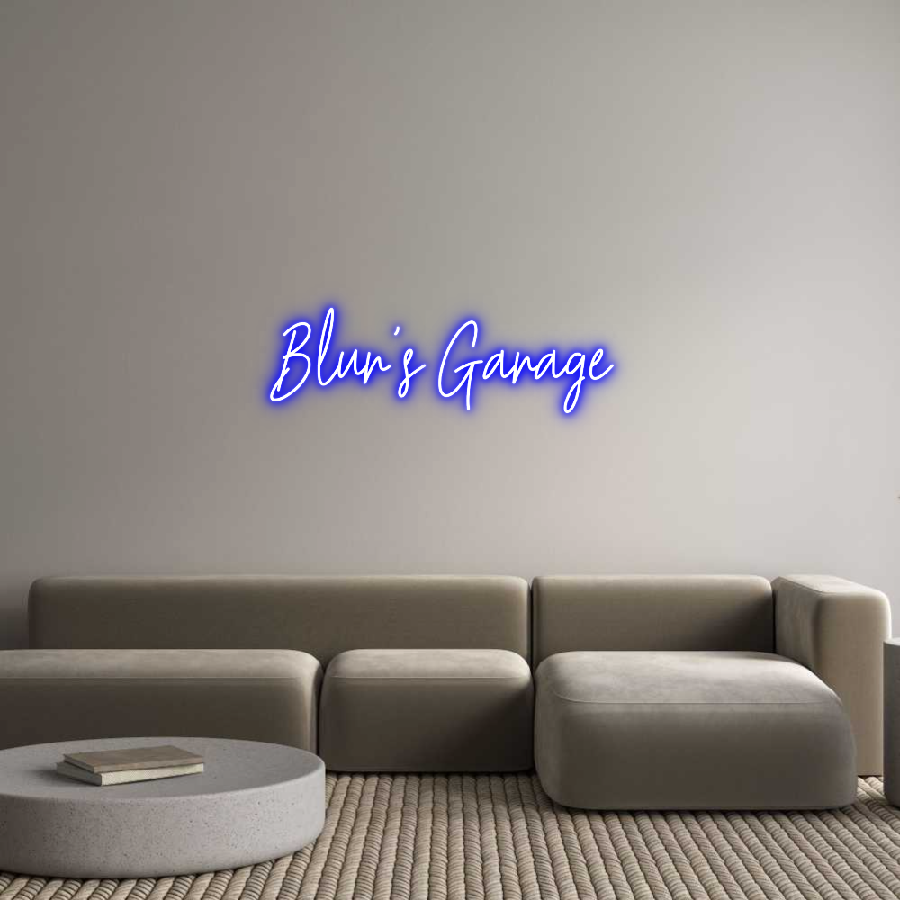 Custom Neon: Blur's Garage