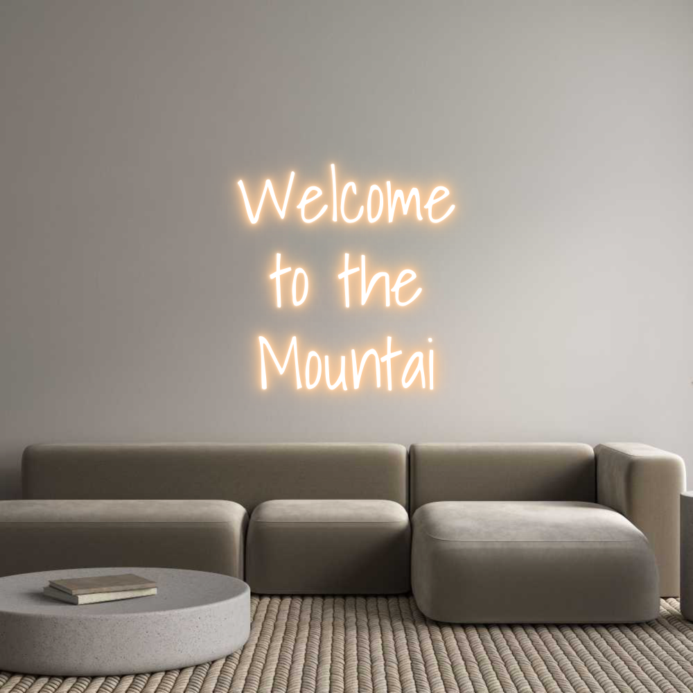 Custom Neon Text - Welcome
to t...