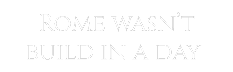 Custom Neon Text - Rome wasn’t
...