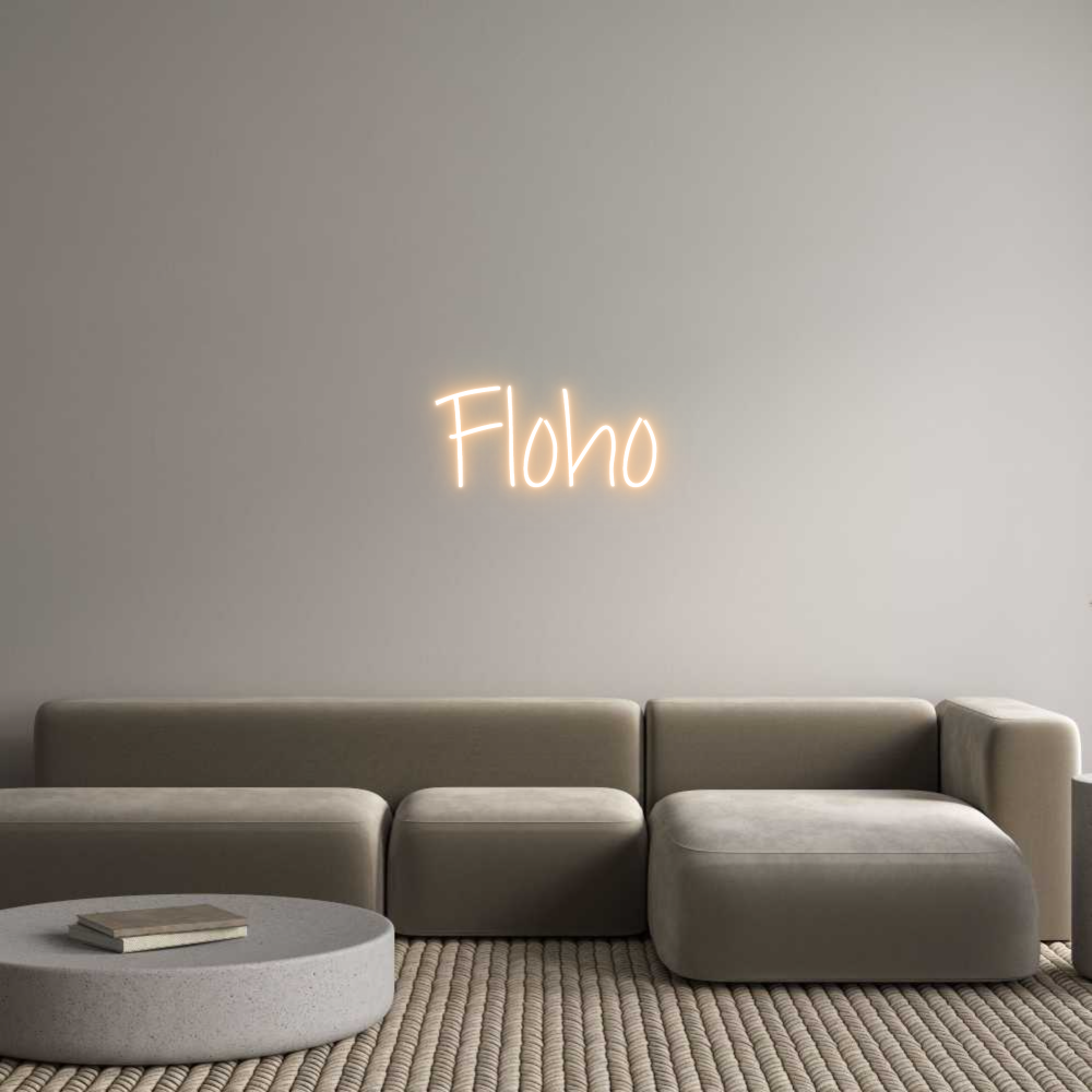 Custom Neon Text - Floho