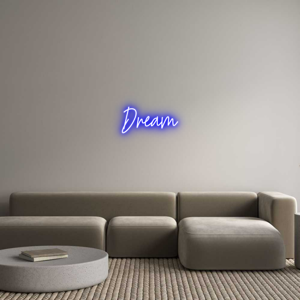 Custom Neon Text - Dream