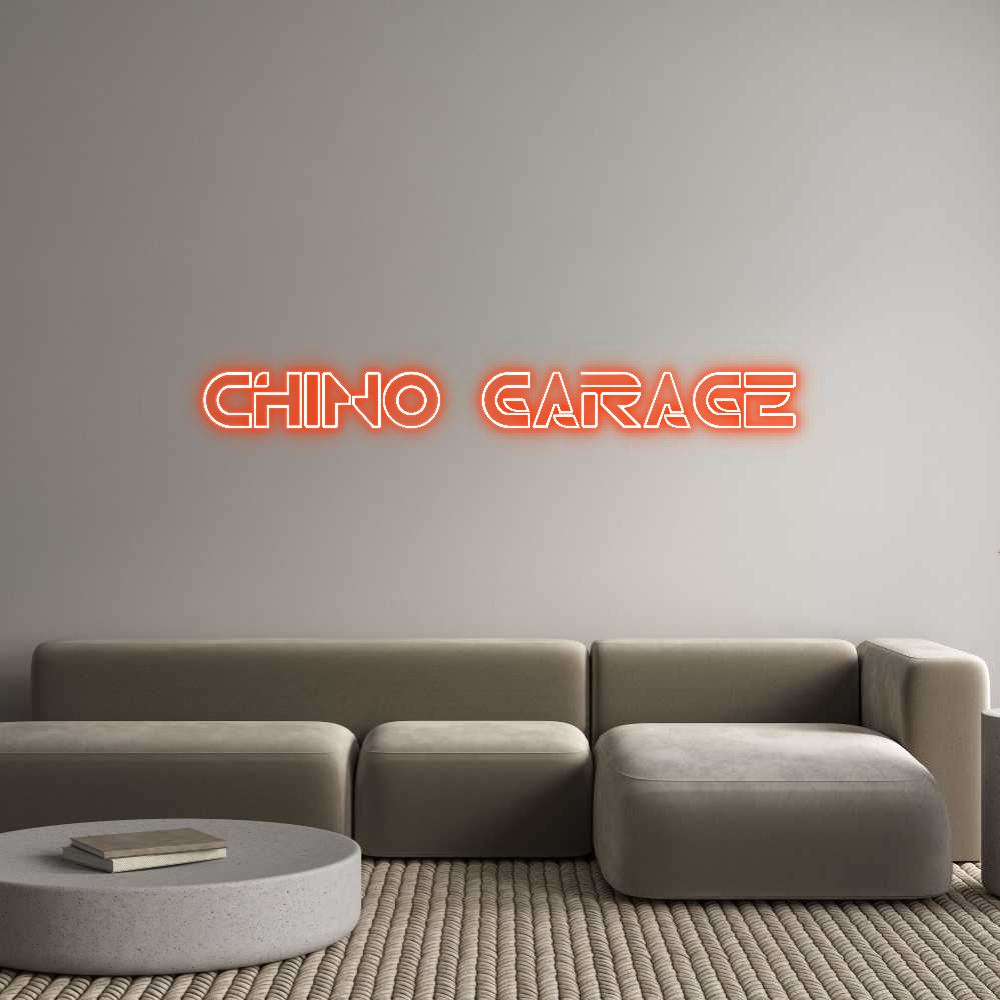 Custom Neon: CHINO GARAGE