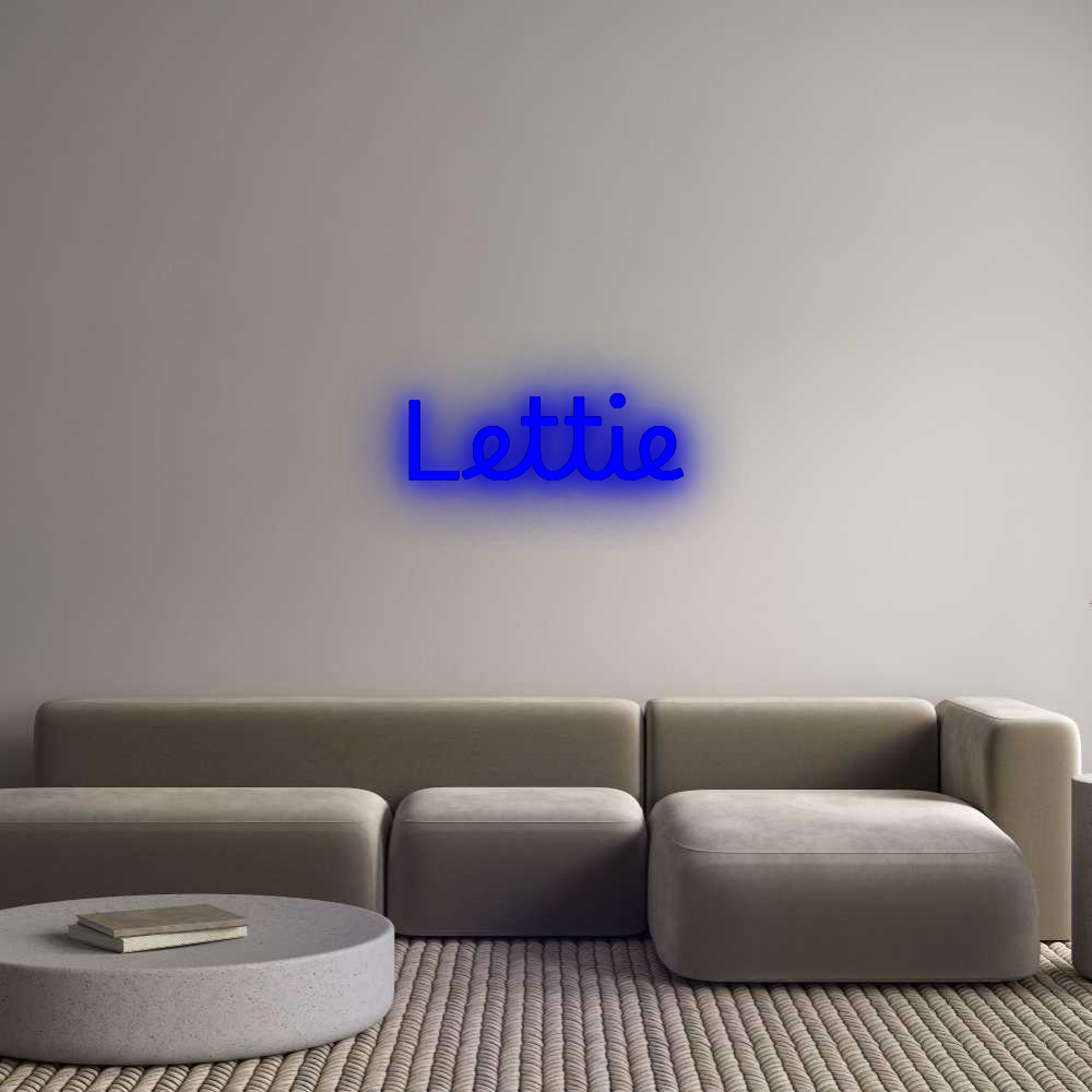 Custom Neon: Lettie