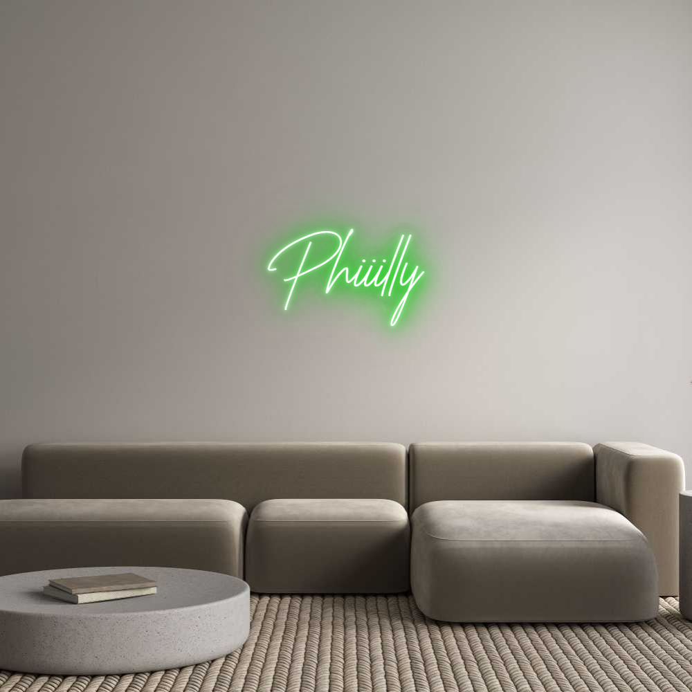 Custom Neon Text - Phiiilly