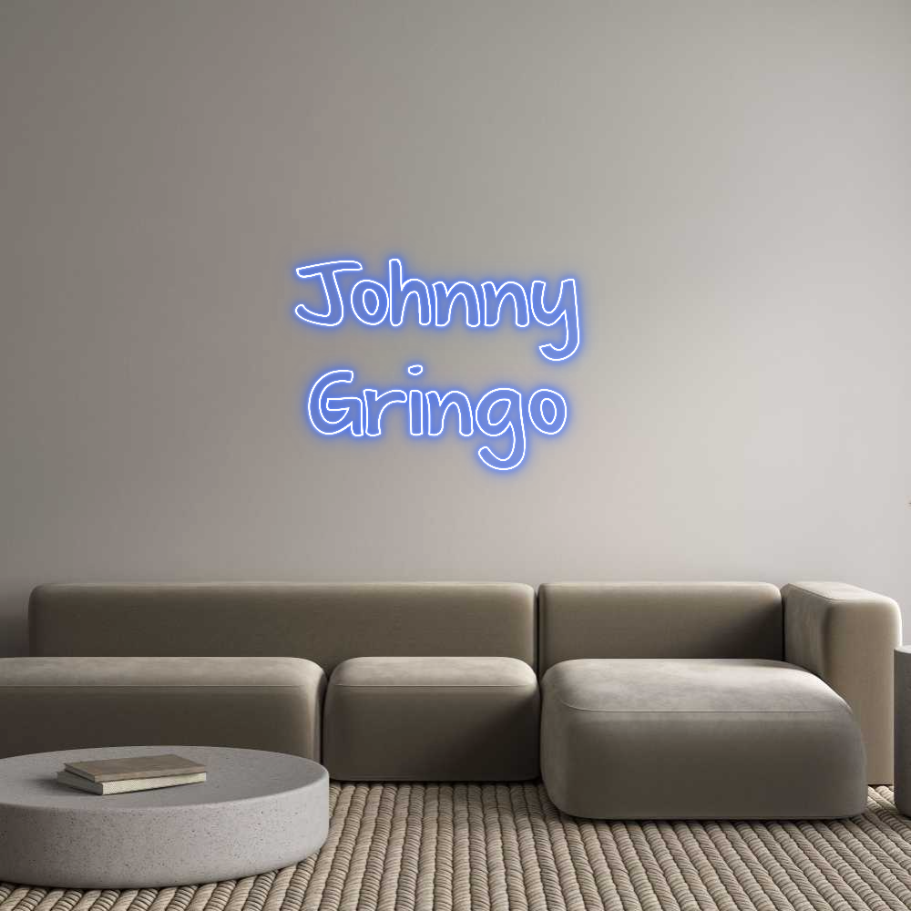 Custom Neon: Johnny 
Grin...