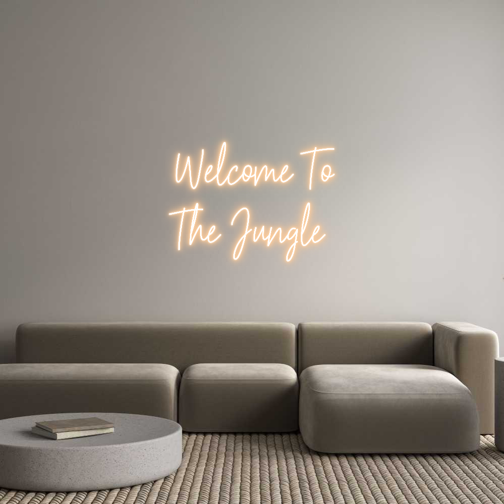 Custom Neon: Welcome To
T...