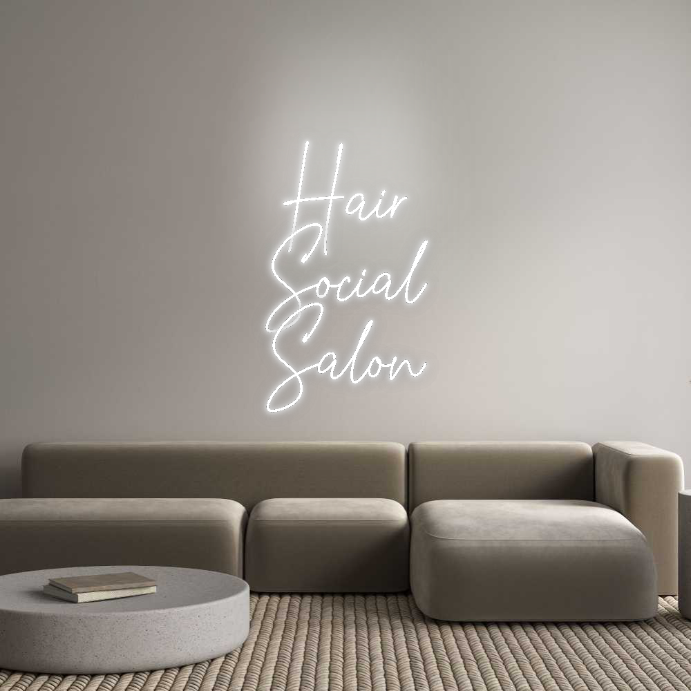 Custom Neon: Hair
Social
...