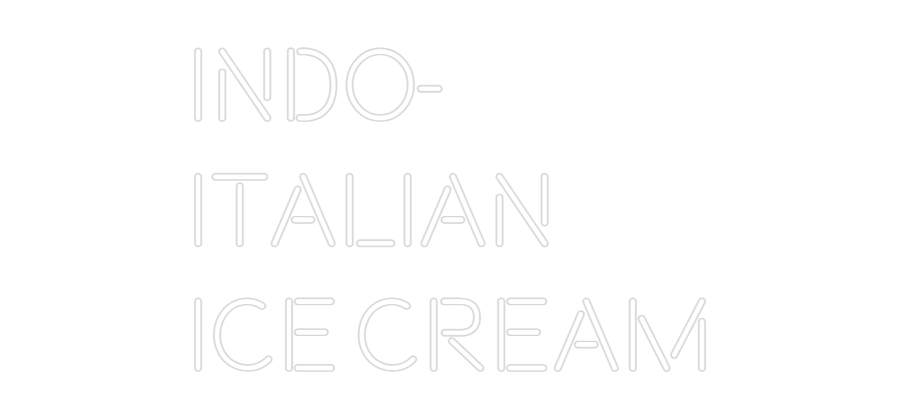 Custom Neon Text - Indo-
Italia...