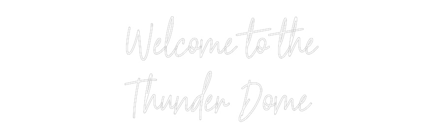 Custom Neon Text - Welcome to th...