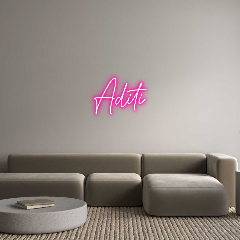 Custom Neon: Aditi