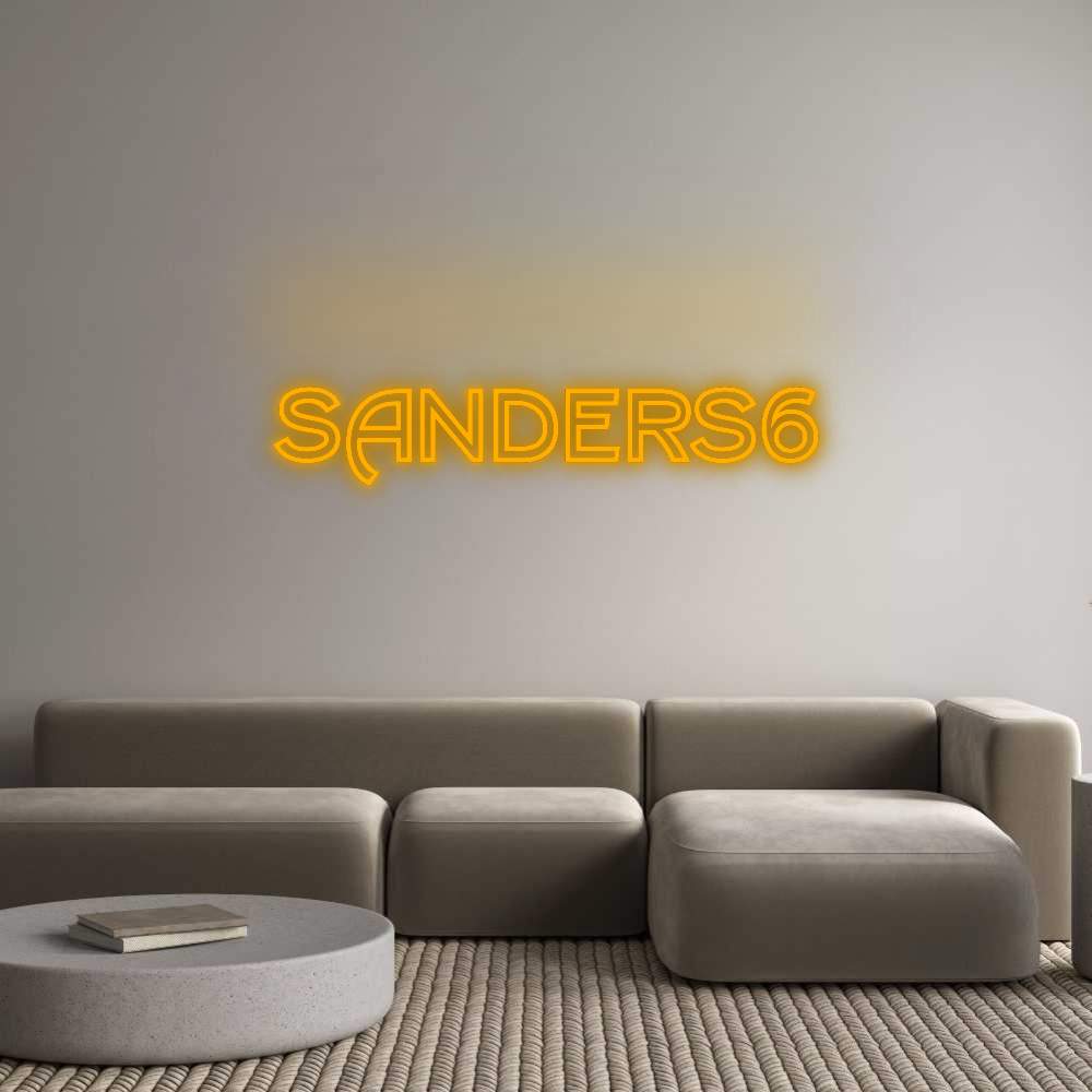 Custom Neon: SANDERS6