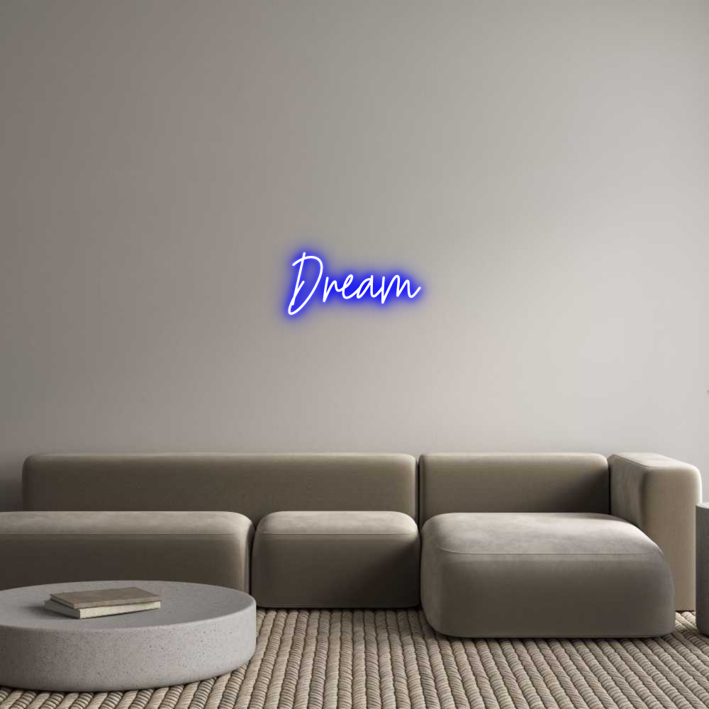 Custom Neon Text - Dream