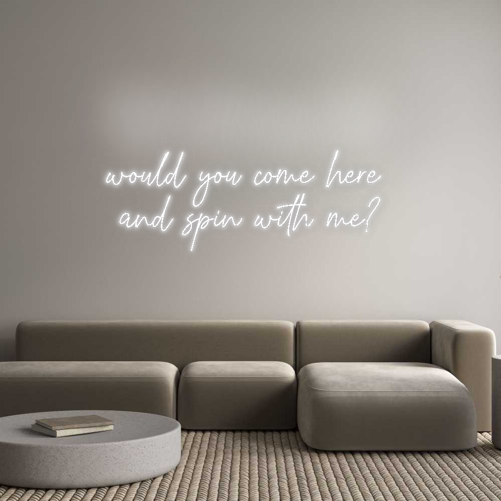 Custom Neon: would you com...