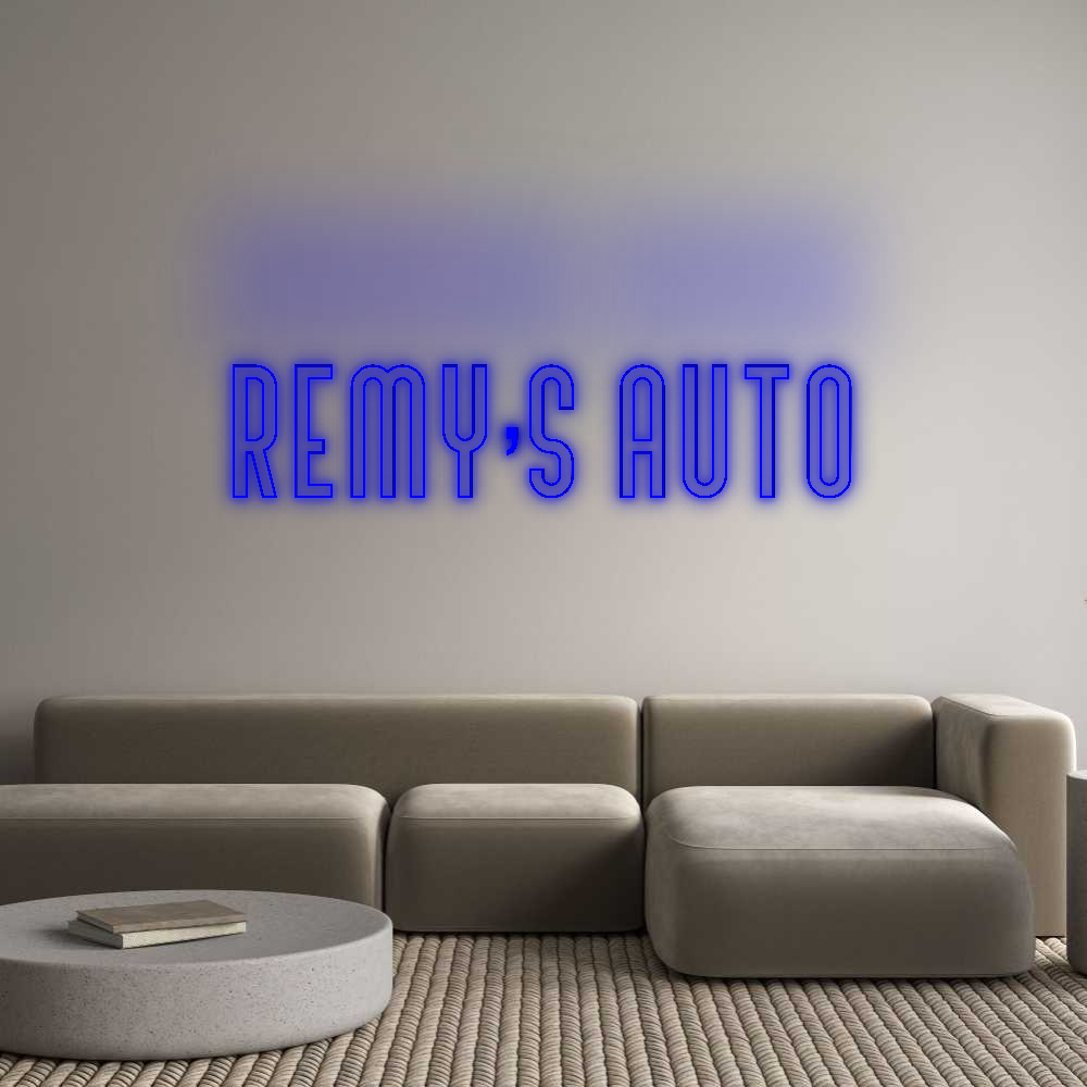 Custom Neon: Remy’s Auto