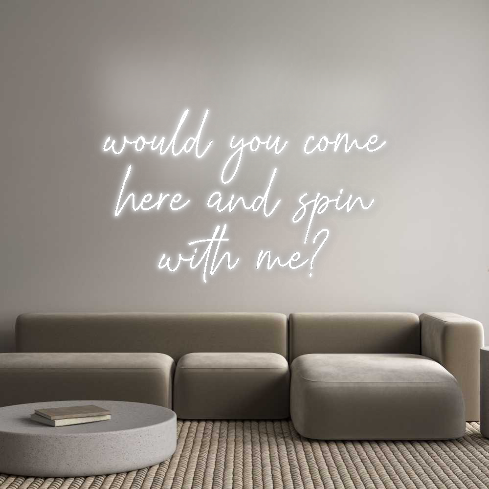 Custom Neon: would you com...