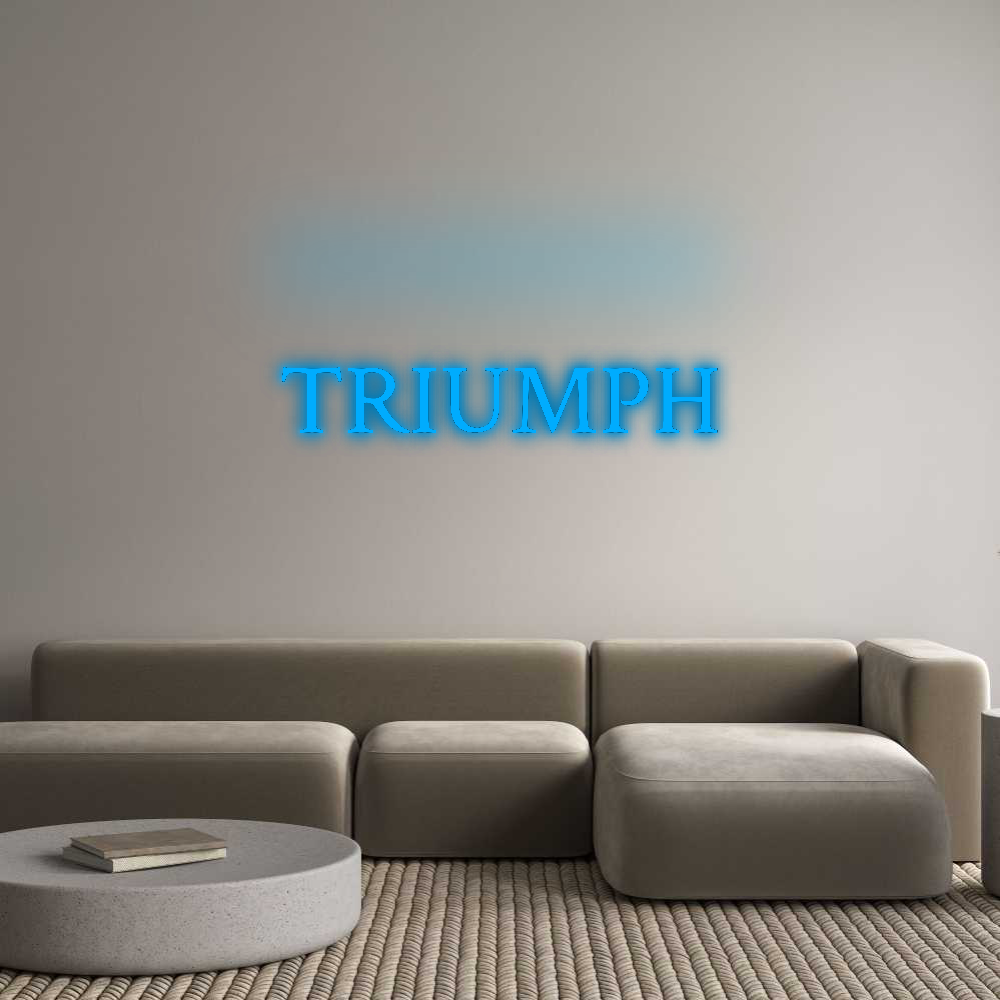 Custom Neon: TRIUMPH