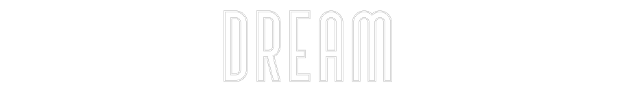 Custom Neon Text - Dream