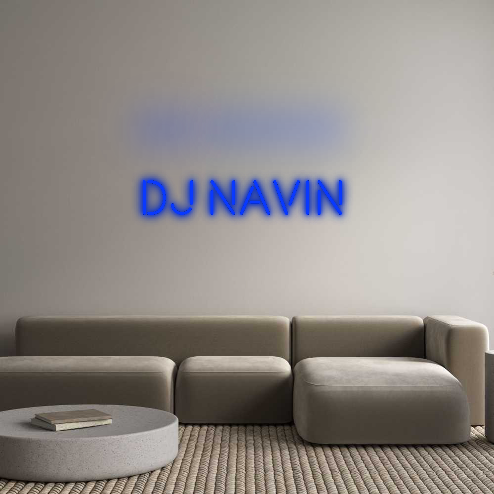 Custom Neon: Dj Navin