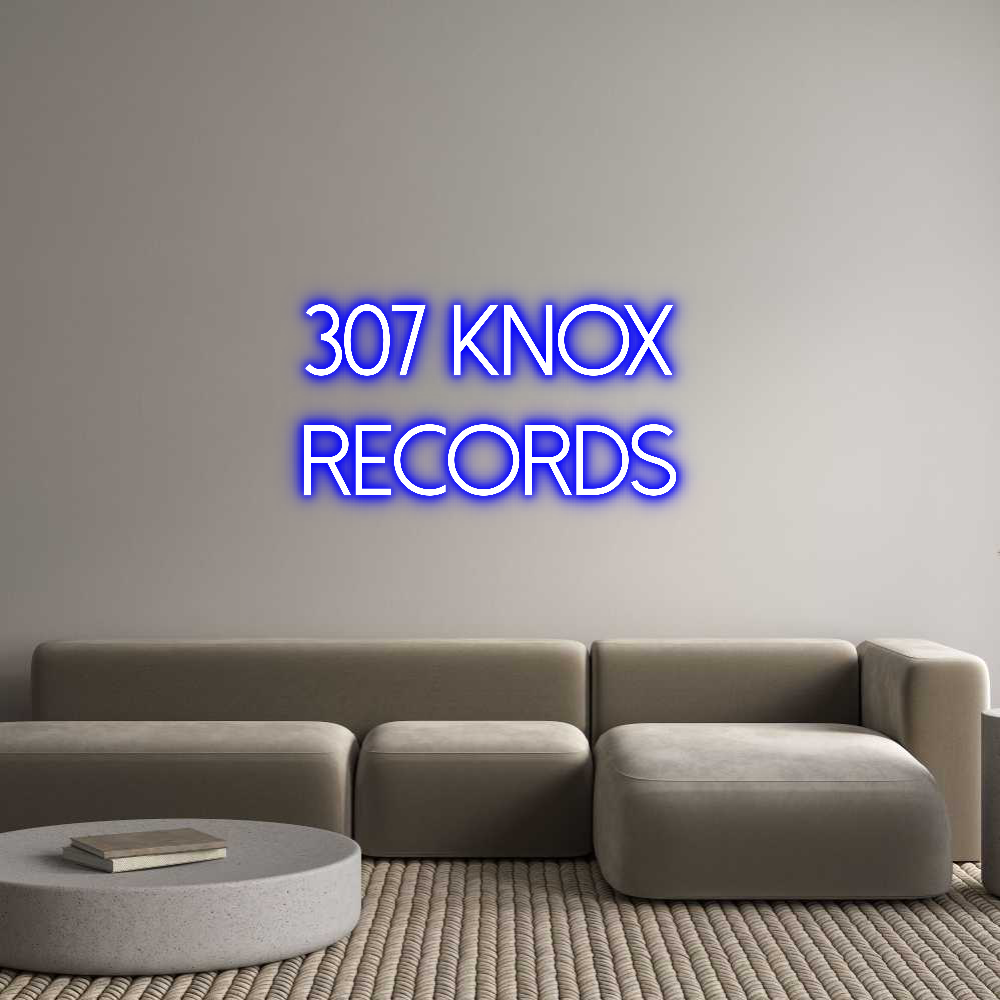 Custom Neon Text - 307 Knox 
re...