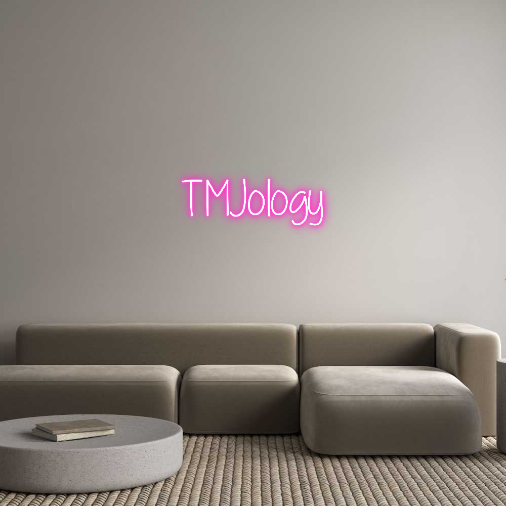 Custom Neon Text - TMJology