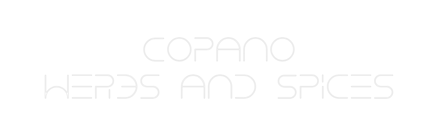 Custom Neon: Copano
Herbs...