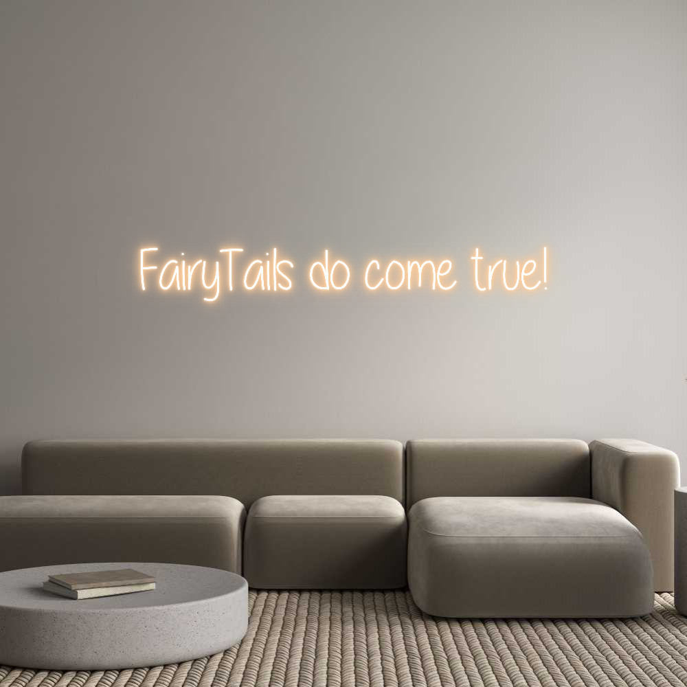 Custom Neon Text - FairyTails do...