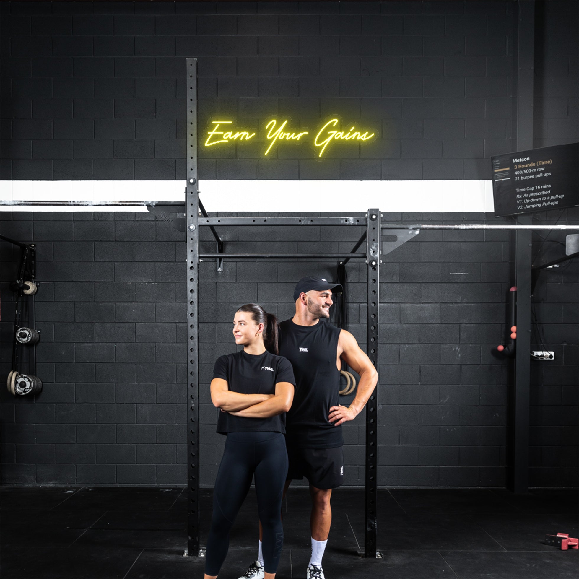 Earn Your Gains LED Neon Sign