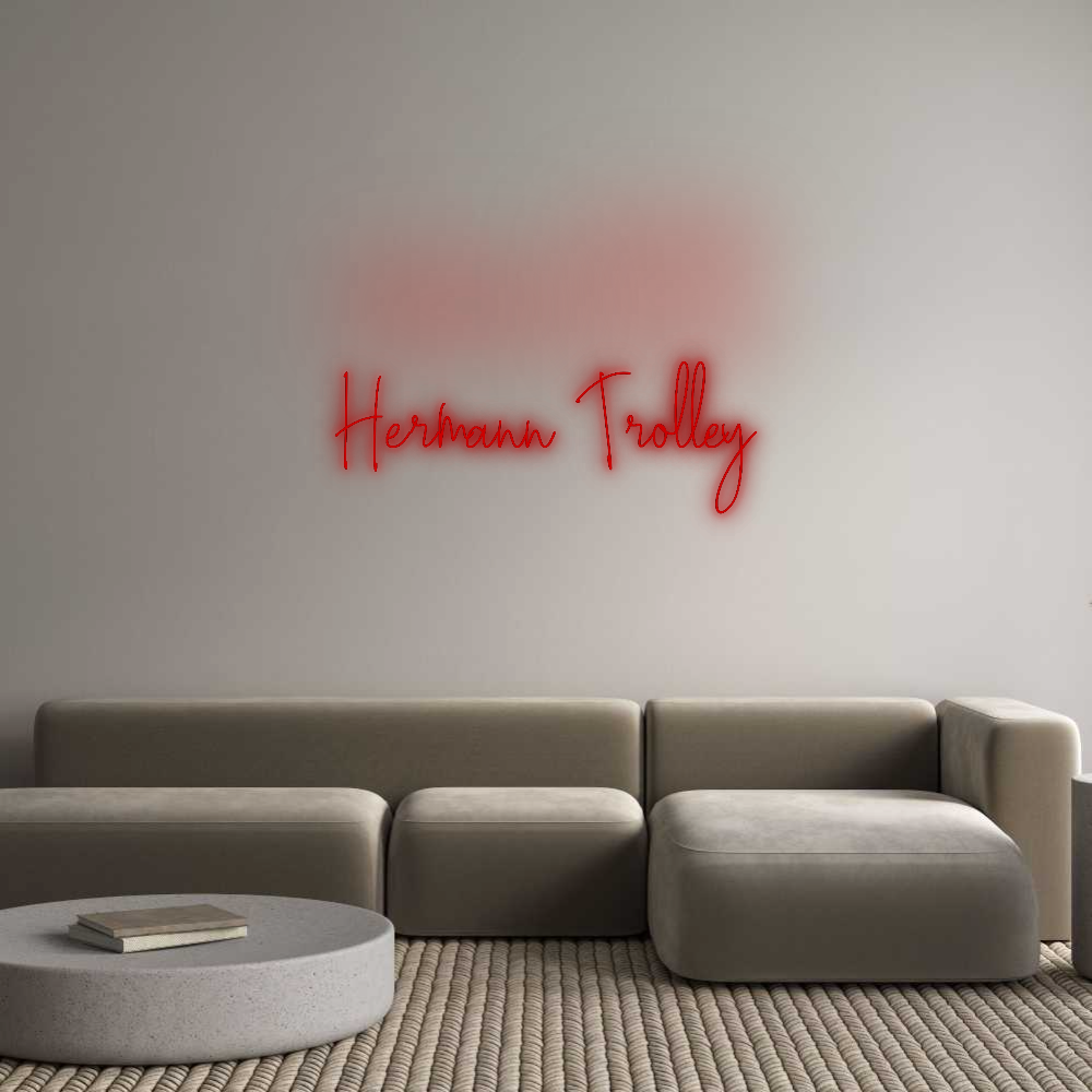 Custom Neon: Hermann Trolley