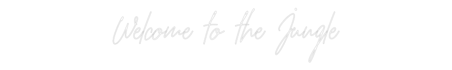 Custom Neon Text - Welcome to th...