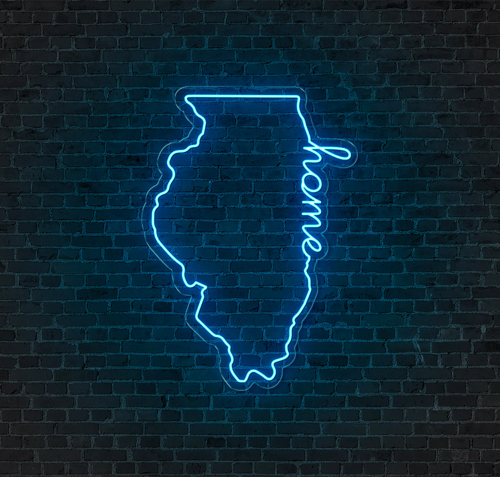 Illinois LED Neon Sign!