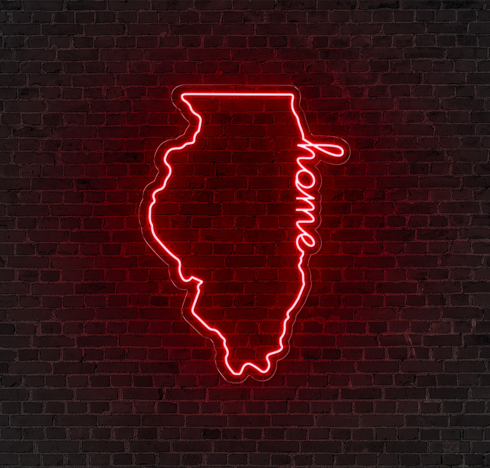 Illinois LED Neon Sign!