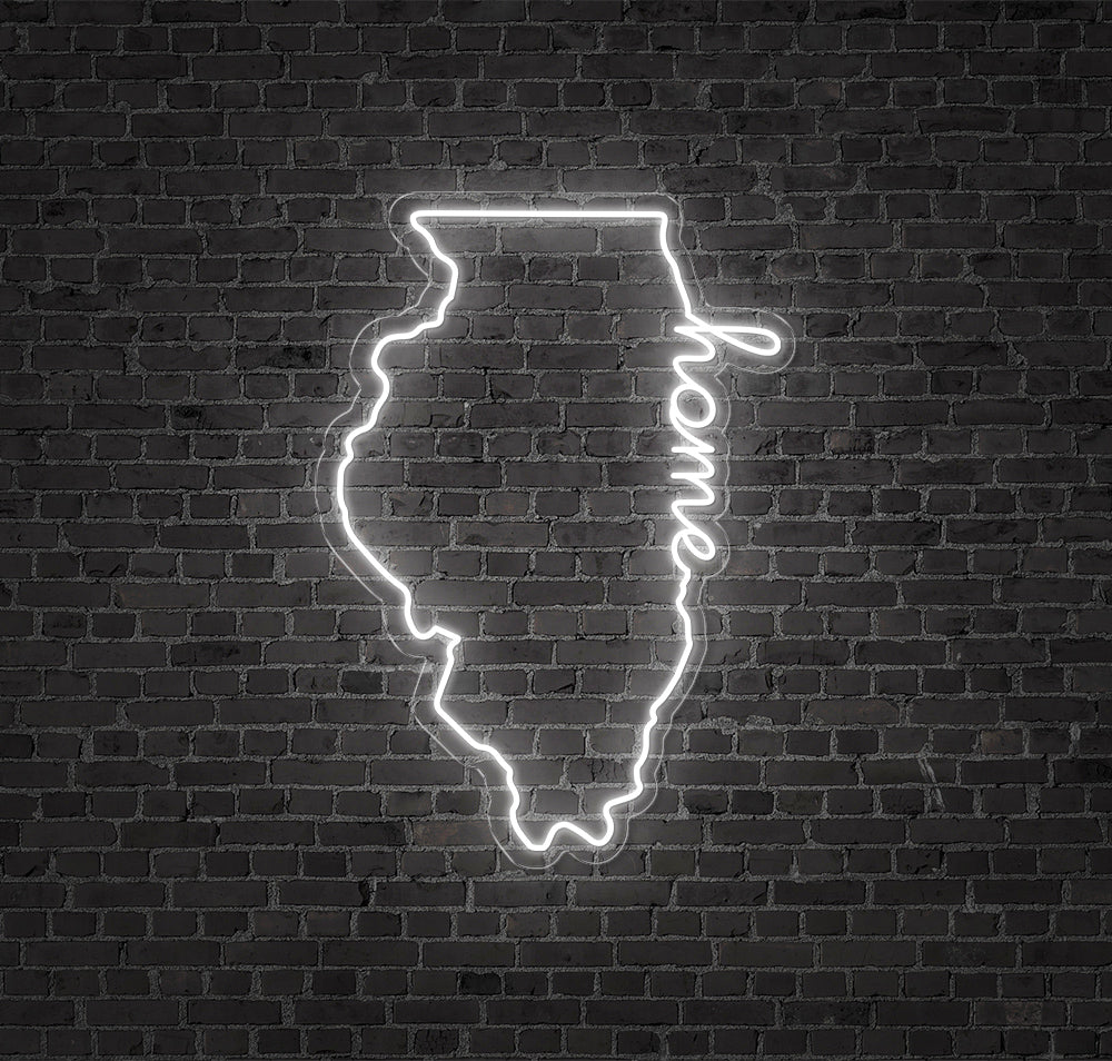 Illinois LED Neon Sign!