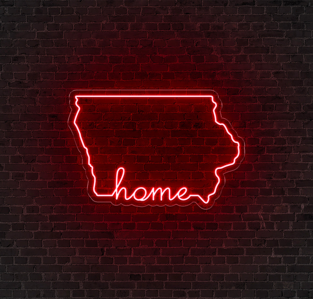 Iowa LED Neon Sign!