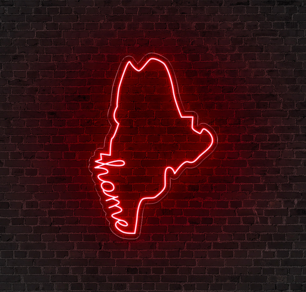 Maine LED Neon Sign!