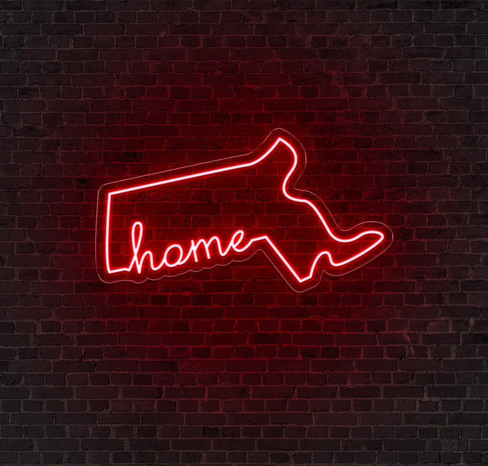 Massachusetts LED Neon Sign!