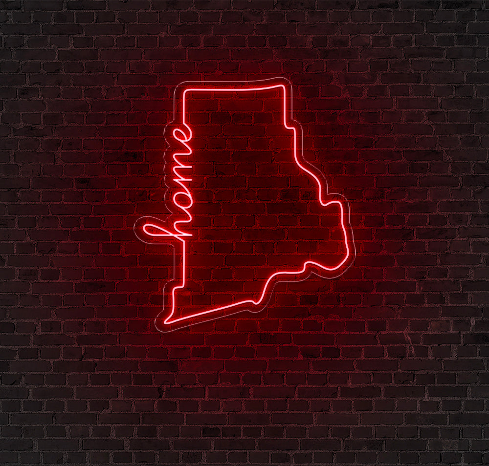 Rhode Island LED Neon Sign!