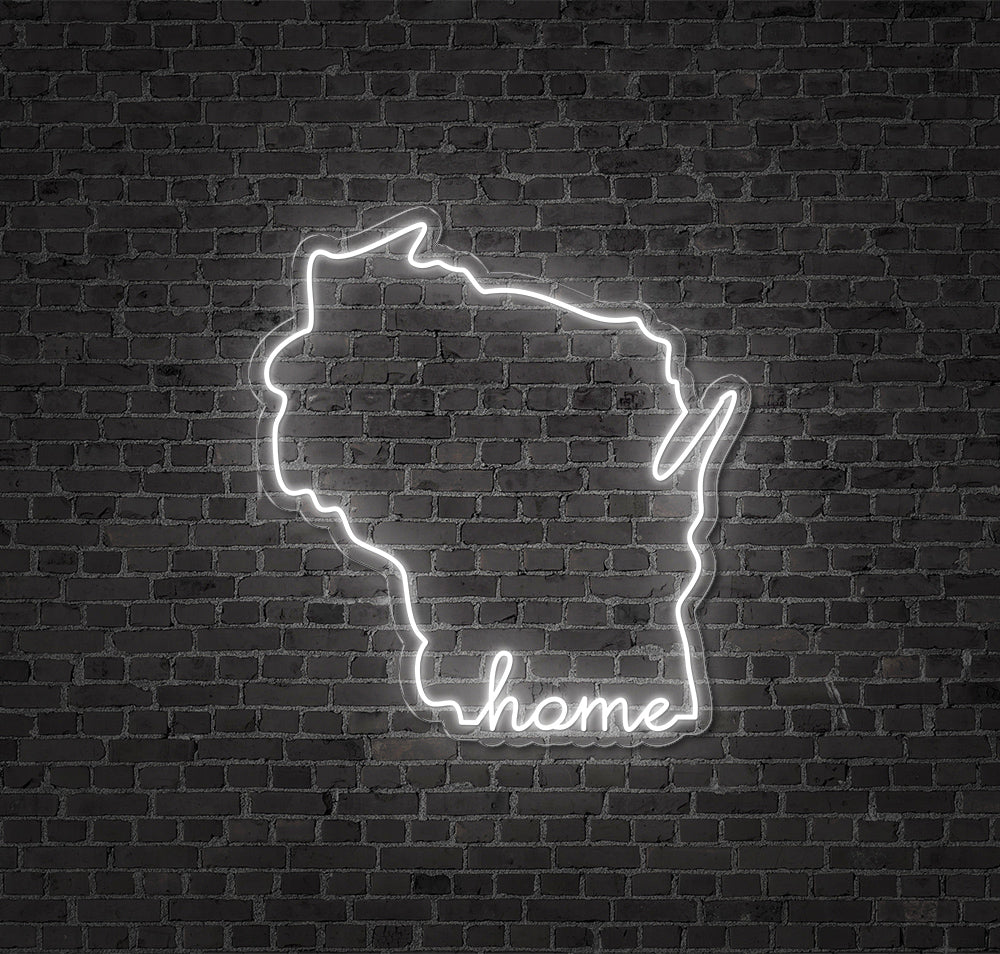 Wisconsin LED Neon Sign!