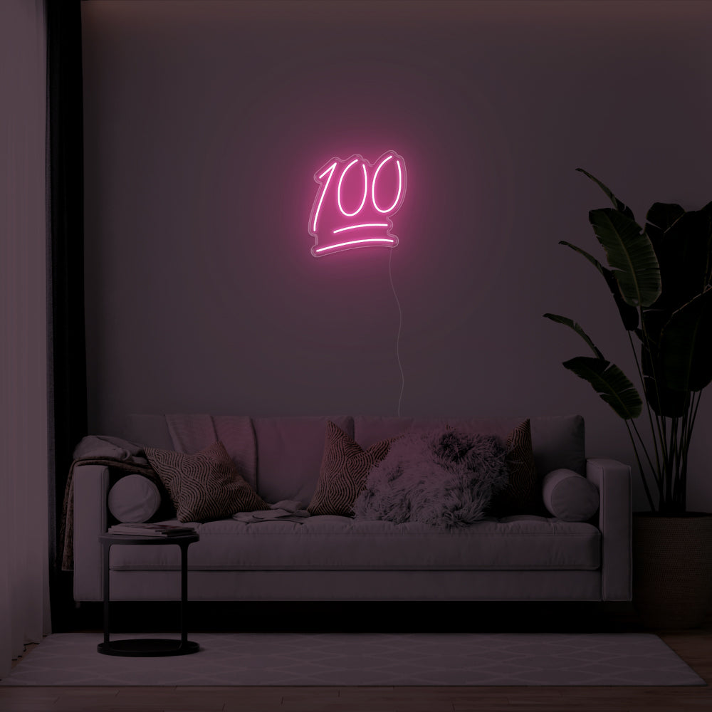 100 LED Neon Sign