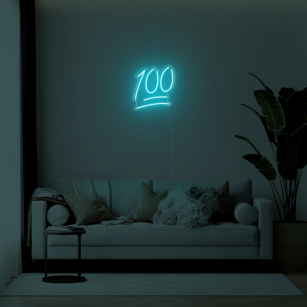 100 LED Neon Sign