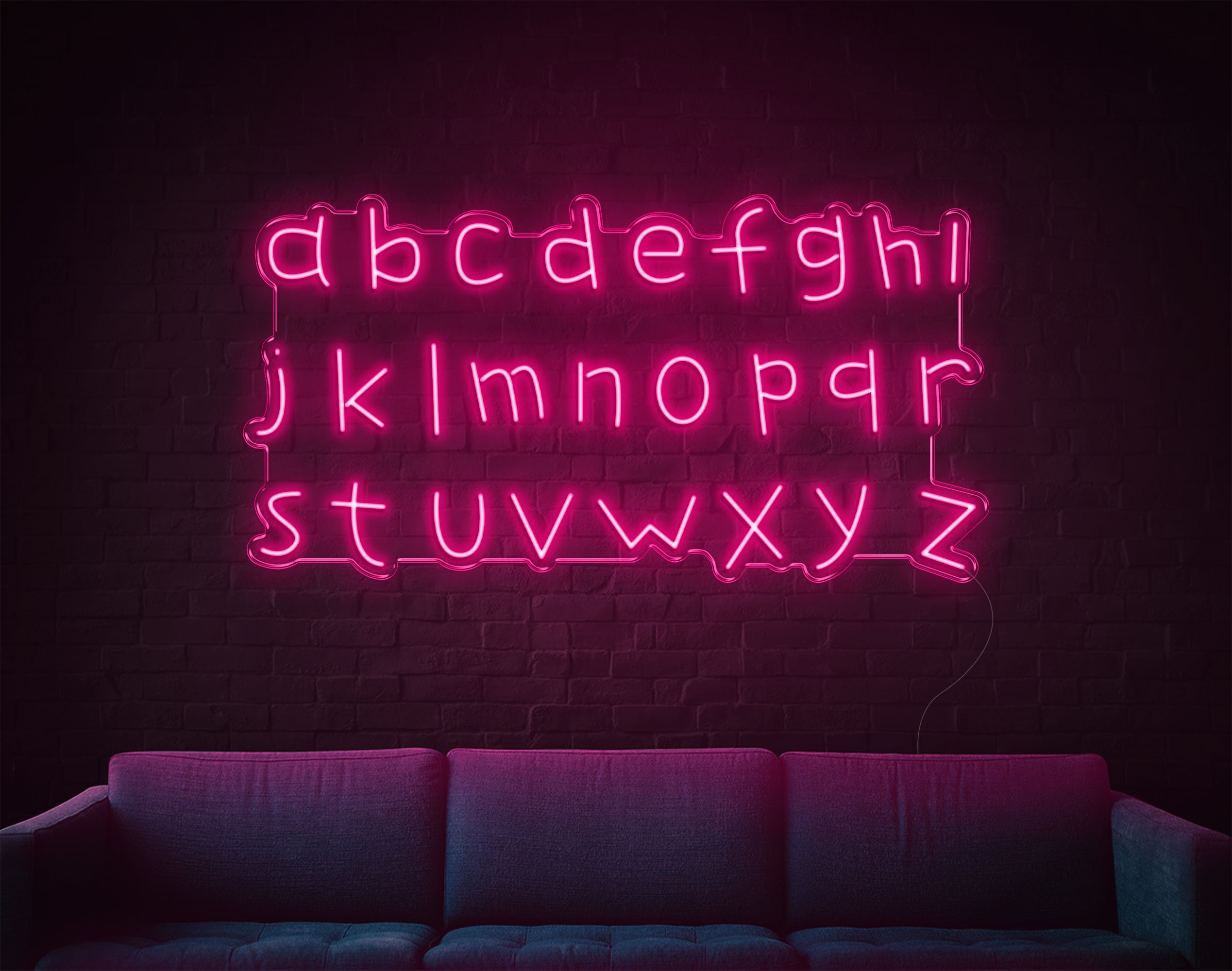 A-Z LED Neon Sign