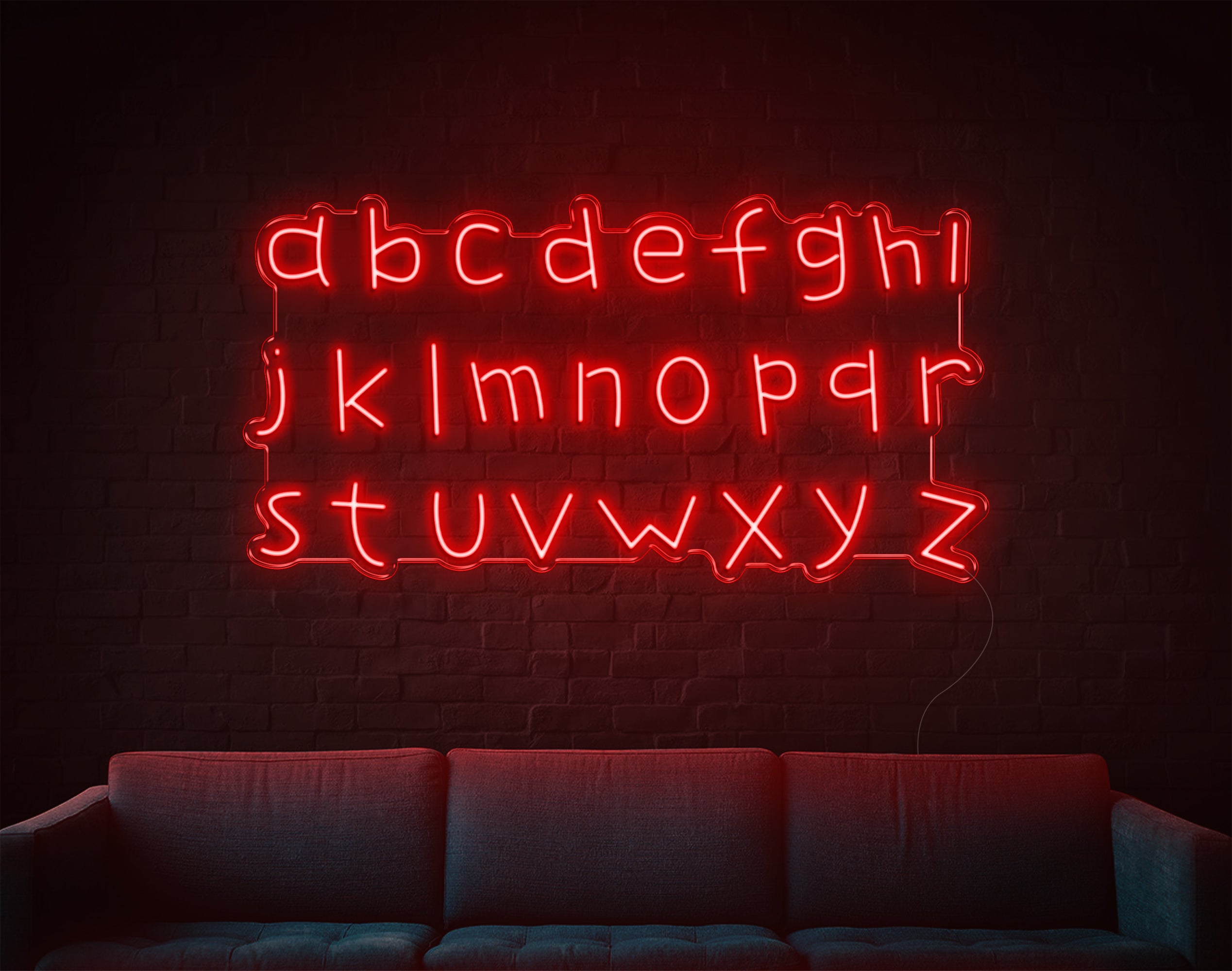 A-Z LED Neon Sign