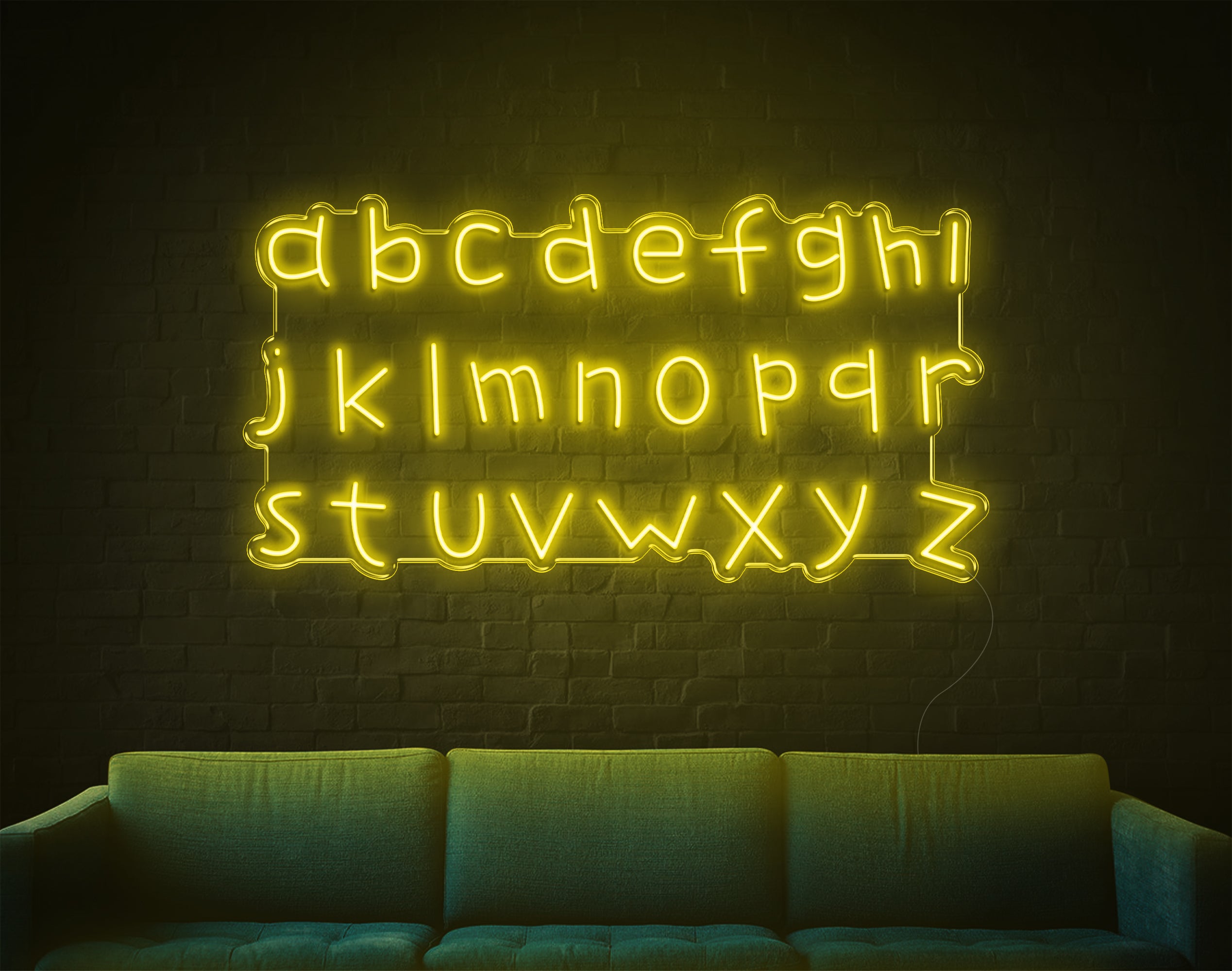 A-Z LED Neon Sign