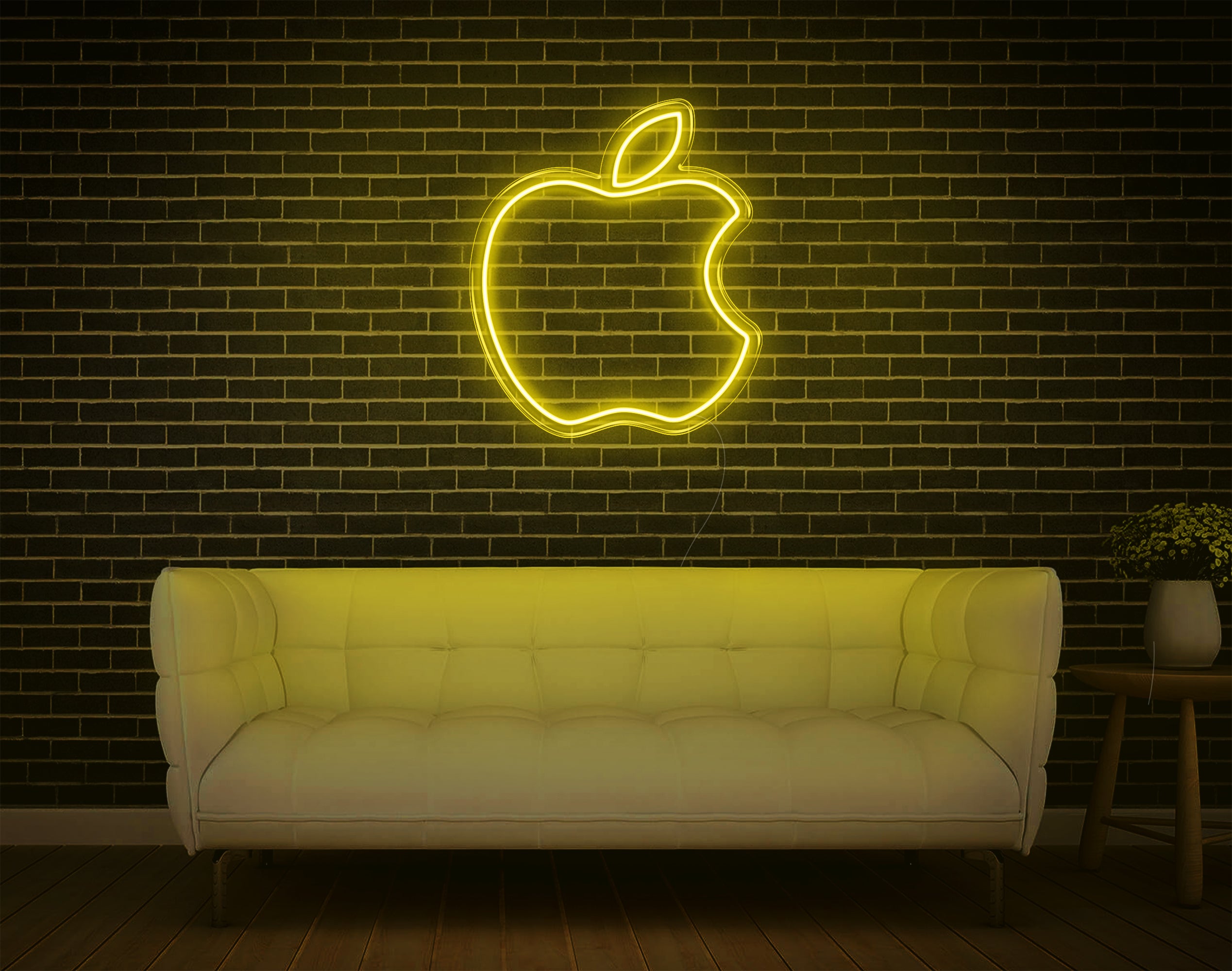 Apple V2 Neon Sign