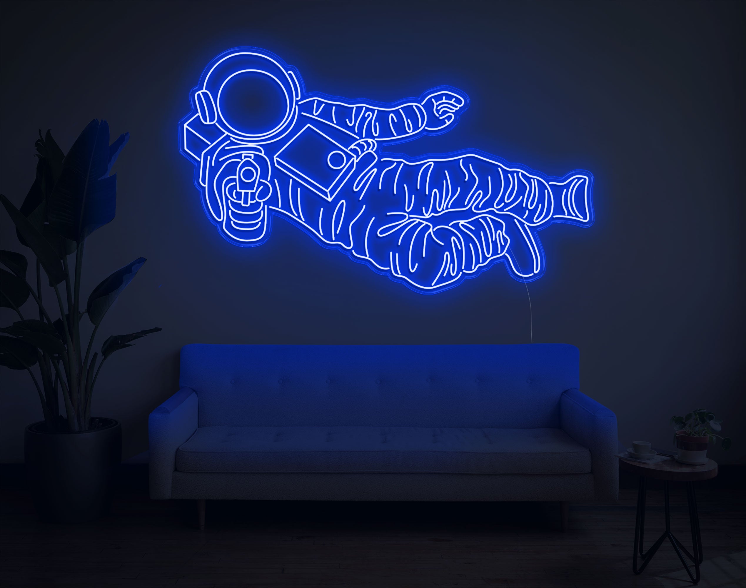 Astronaut Art LED Neon Sign!