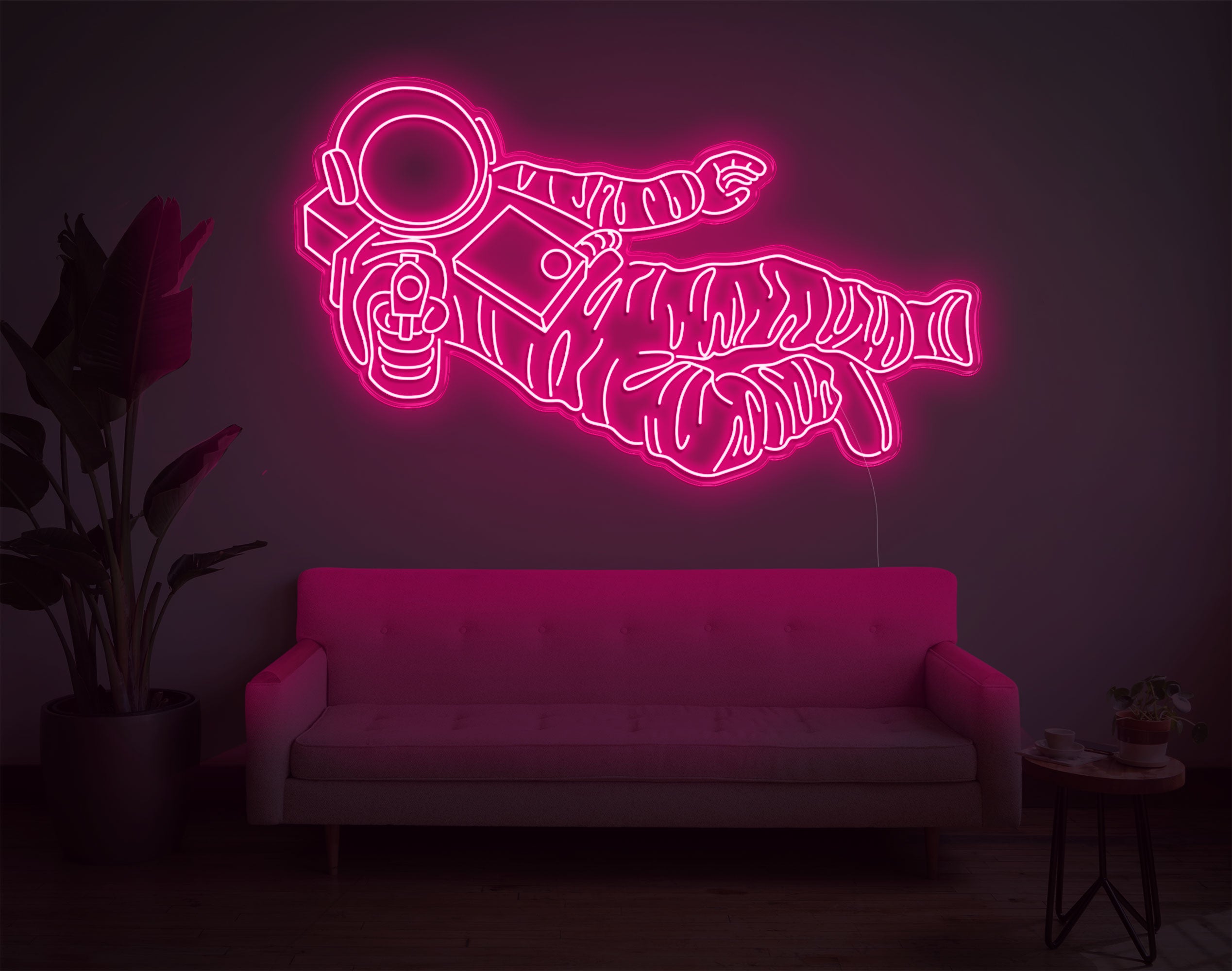 Astronaut Art LED Neon Sign!