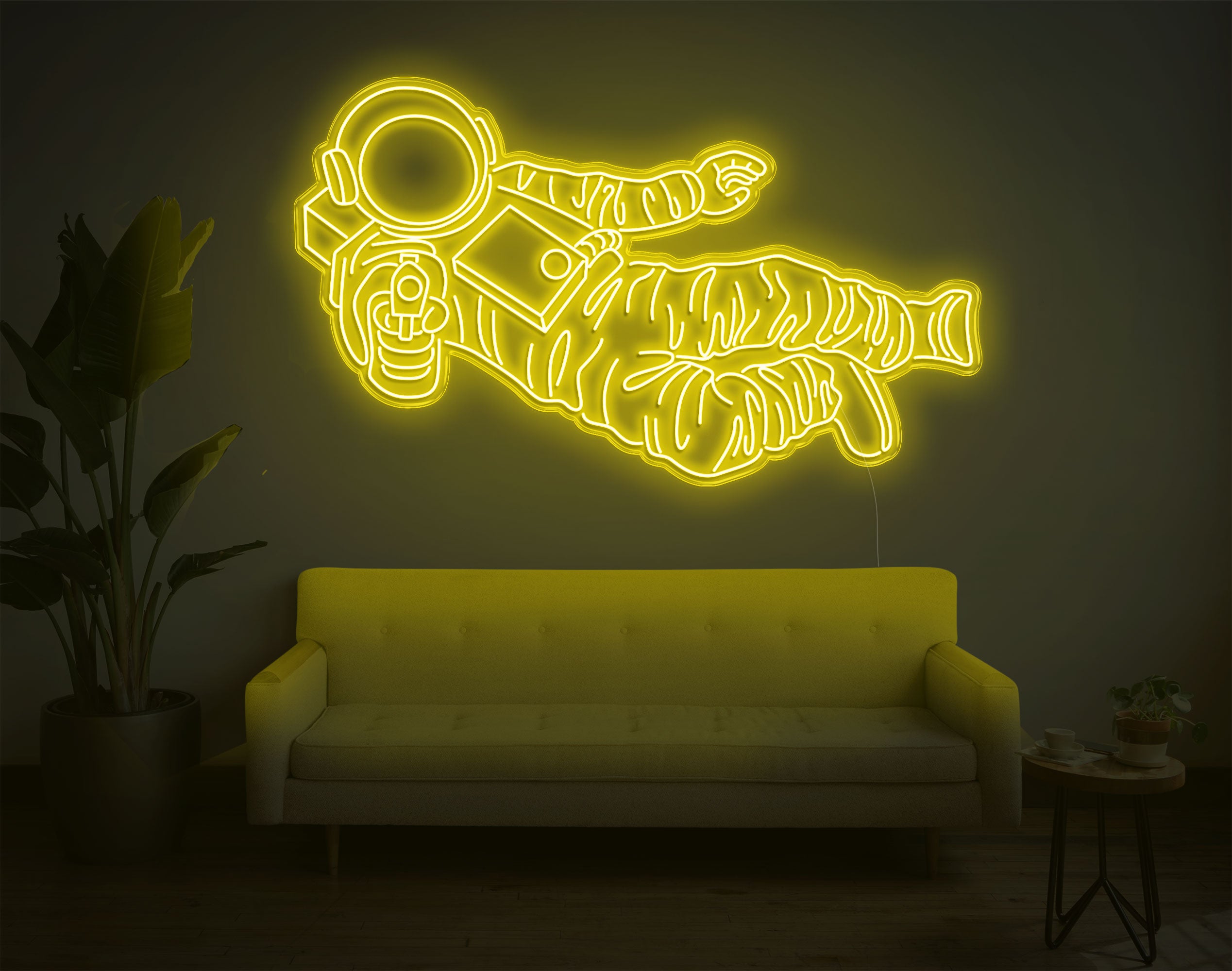 Astronaut Art LED Neon Sign!